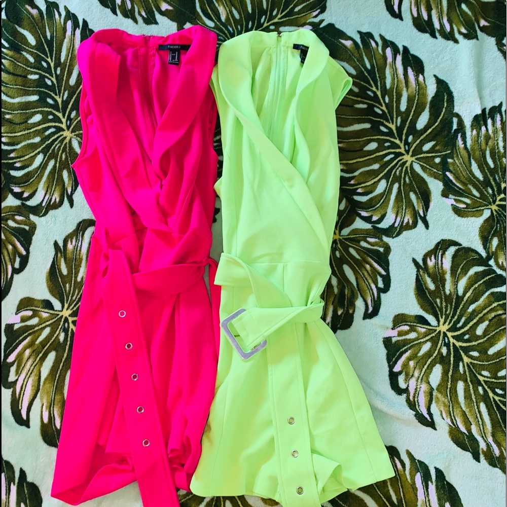 BUNDLE OF 2 VEST DRESSES